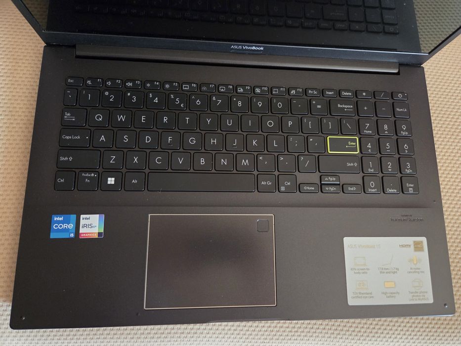 ASUS VivoBook 15 K513EA / i5-1135G7 / 16 GB RAM / 512 GB SSD / Win11