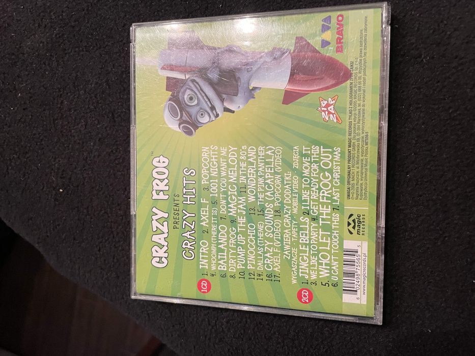 CD płyta Crazy Frog - 1 płyta CD