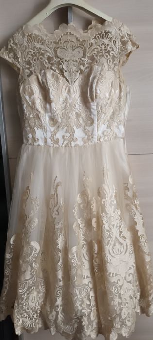 Sprzedam bardzo ładną sukienkę ,ślub  cywilny.