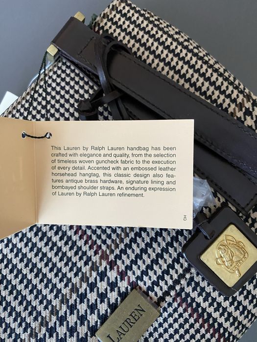 Ralph Lauren Нова сумка шкіра/текстиль
