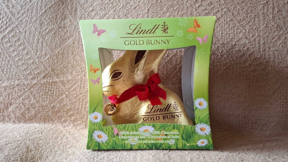 Lindt Gold Bunny - czekoladowy zając z dzwoneczkiem 1 kg