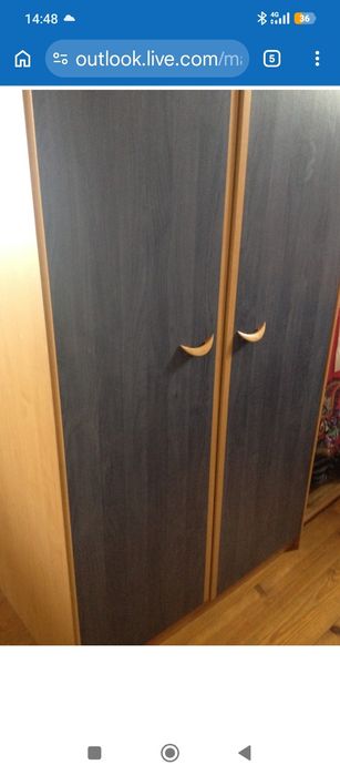 Mobília de quarto de rapaz azul e faia 100€