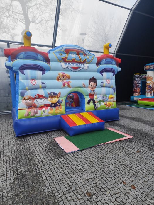 Insuflável patrulha pata lona profissional usado