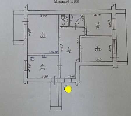 Продам 3к квартиру пр.Героев Харькова, 300, р-н Индустиральный