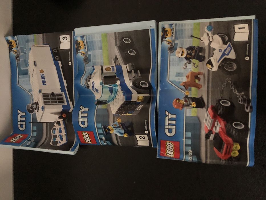 Klocki Lego 60139 City - 3 w 1 Policja, mobilne centrum dowodzenia