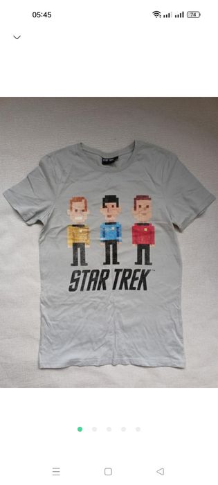 Футболка на хлопця з малюнком Star Trek  вільна