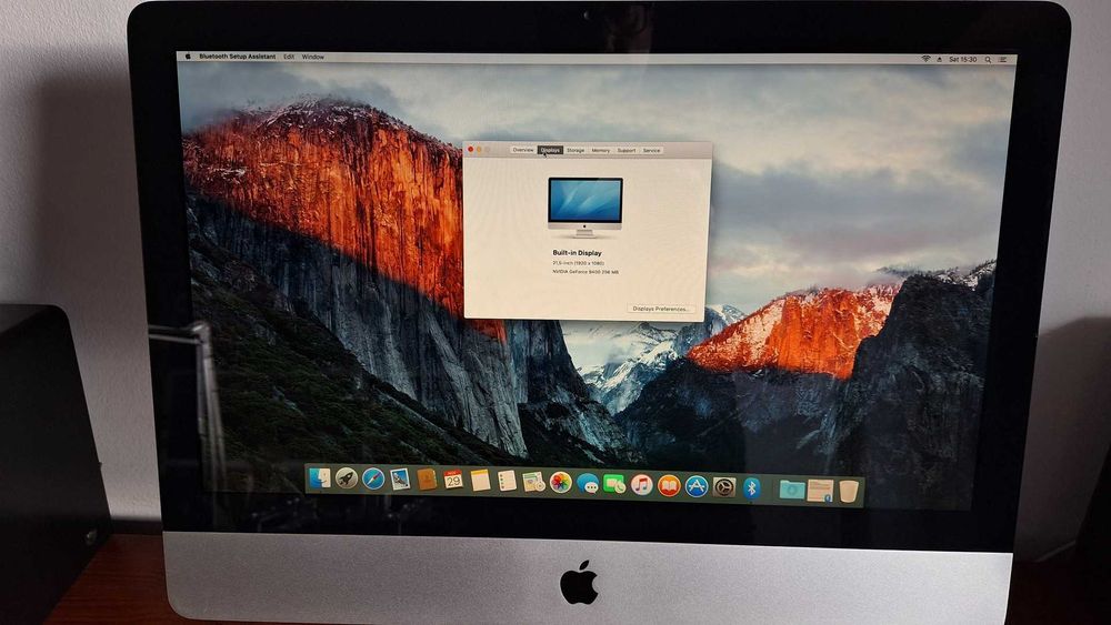 Apple iMac A1311 21.5"- Intel E7600 3.06GHz- 8GB Ram- SSD 240GB