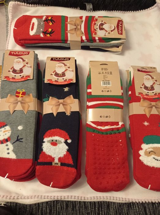 Meias de natal super fofinhas