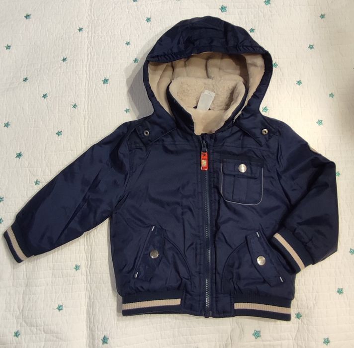 Kurtka ocieplana zimowa 92 C&A dla chłopca