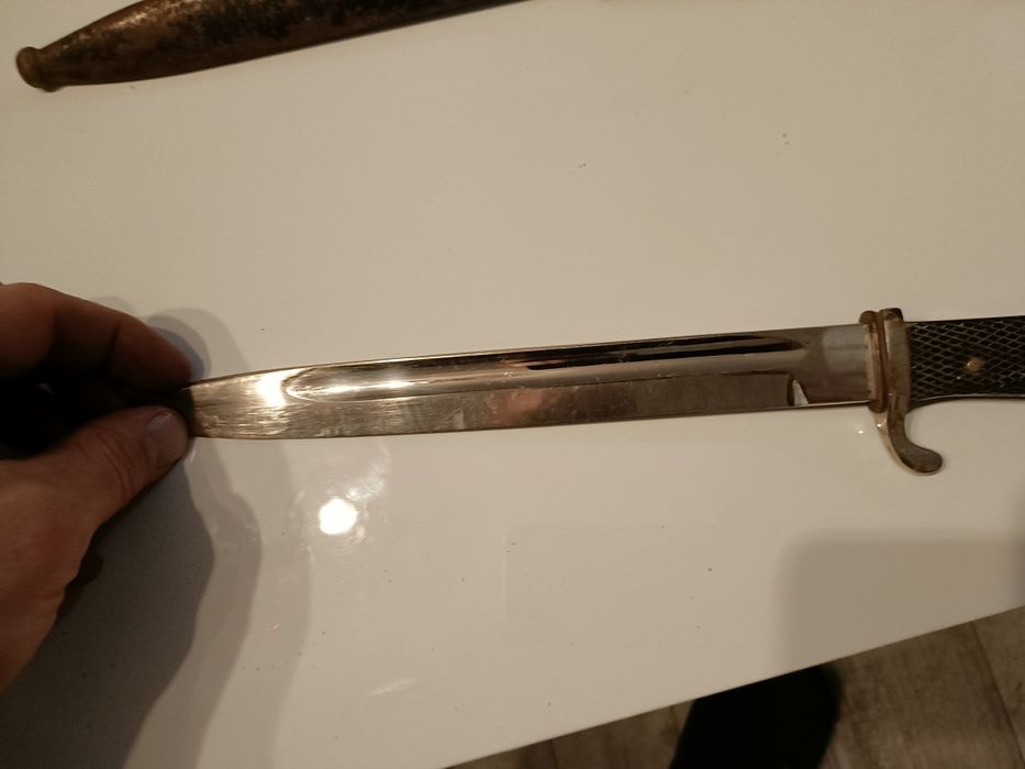 Bagnet na broń KS 98 Horstator Solingen
Zatrzask sprawny
Stan j