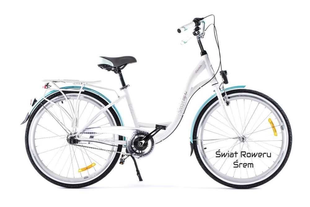 Rower miejski na komunię 26 cali Storm Stockholm 3 bieg Shimano Nexus