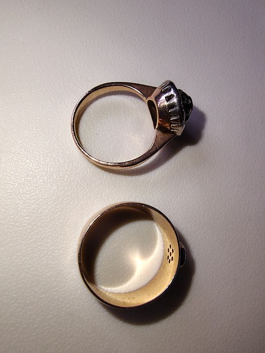 Кольца золотые 585