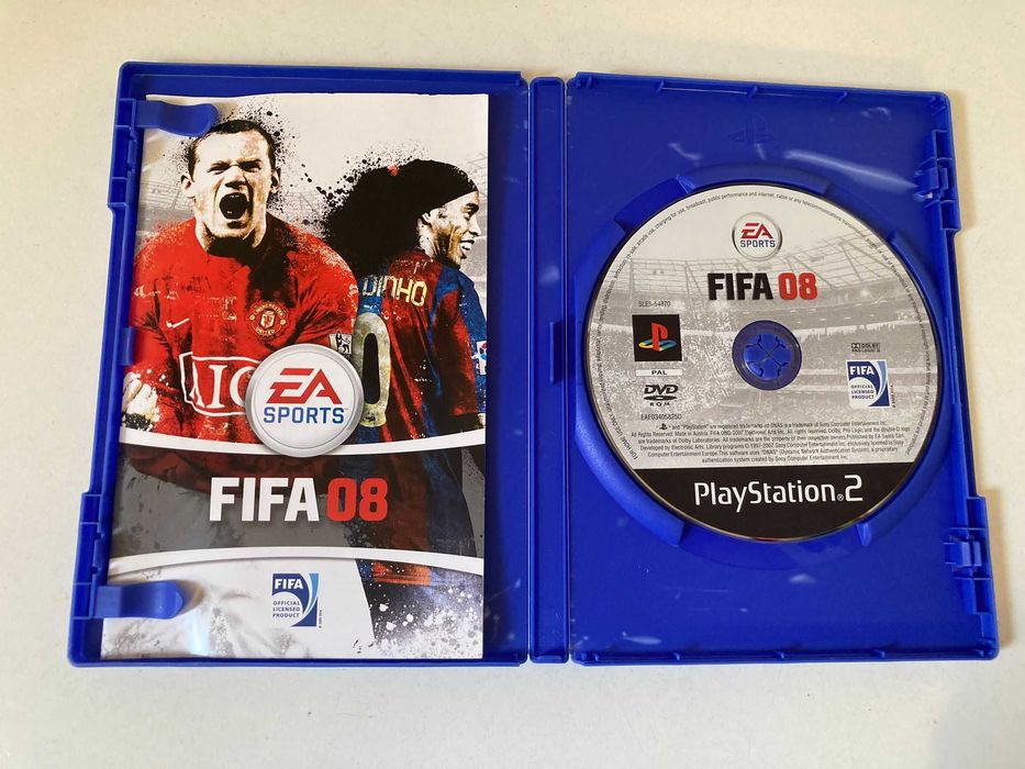 PS2 - FIFA 08 (completo)