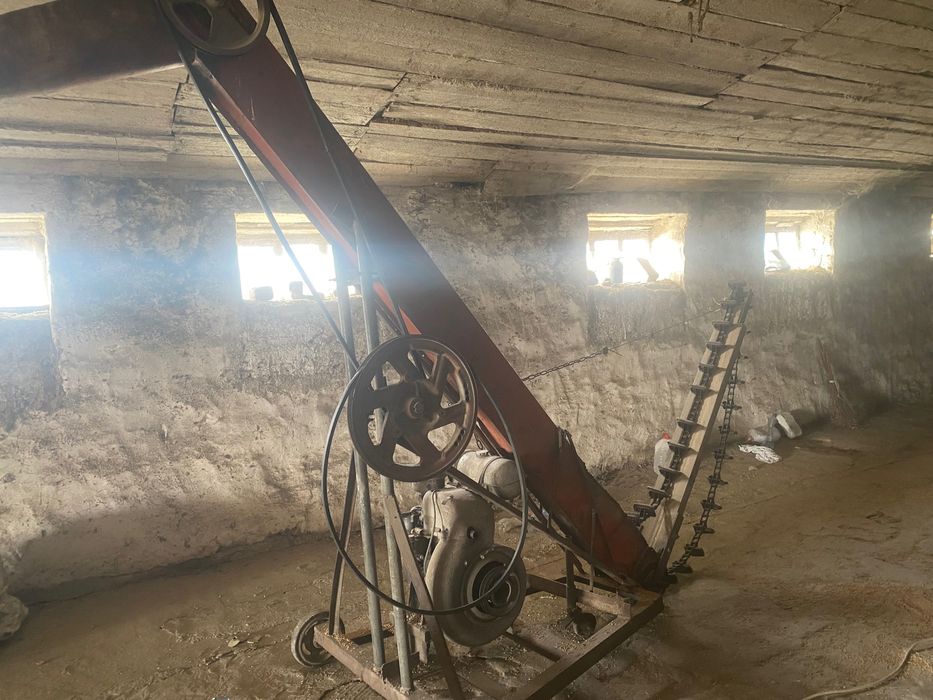 Погружчик зерновой самодельный с двигателем уд1 бензин