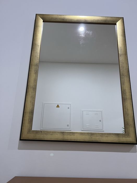 Espelho dourado retangular64309730702211120