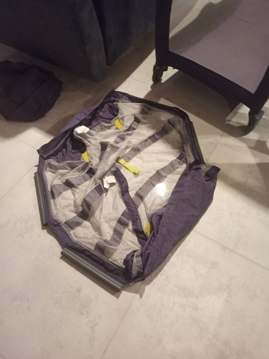 Łóżeczko turystyczne, Graco Contour Electra Blackberry spring