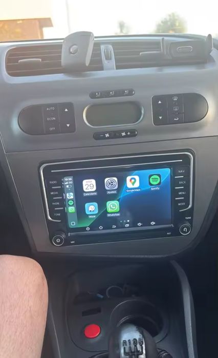 Rádio SEAT LEON Android 14 com GPS (Novo)