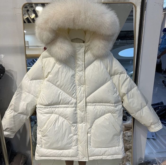 Розпродаж! Куртки пуховики парки пальто натуральний пух та хутро Zara