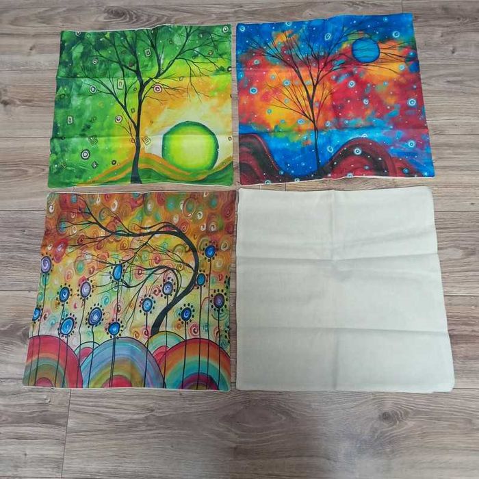 Poszewki dekoracyjne 45x45 cm (4 sztuki)