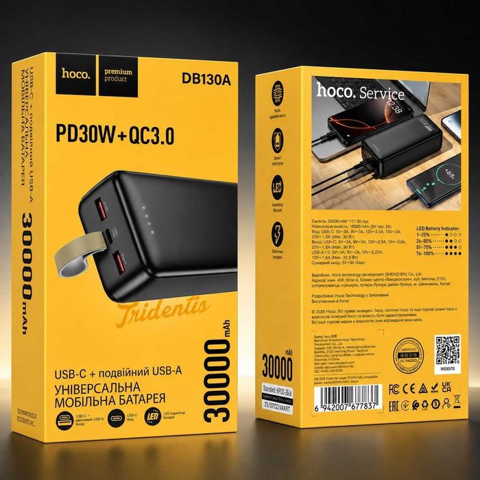Power Bank , Павербанк , hoco,borofone опт