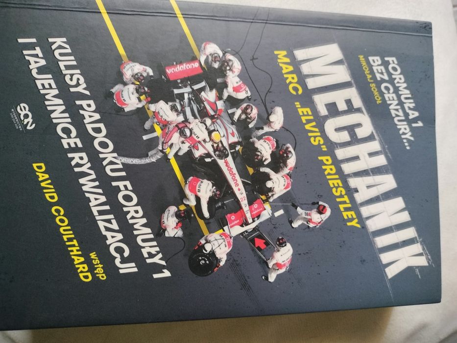 Książka Mechanik Formuła 1