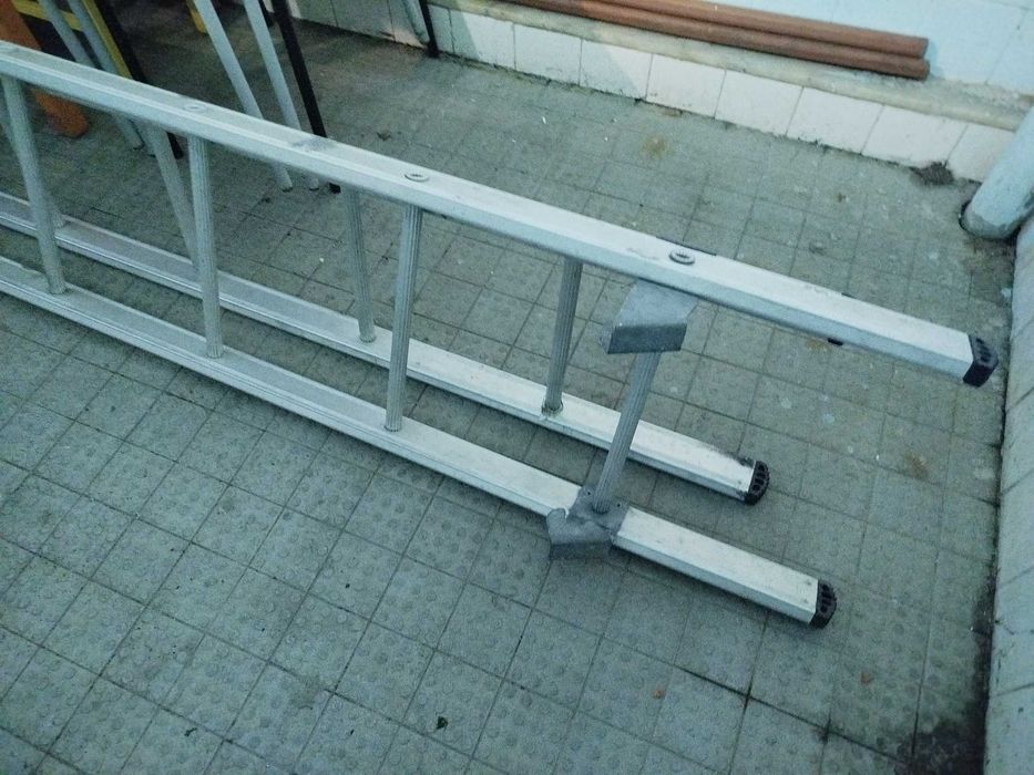Escada alumínio extensível 2x5m