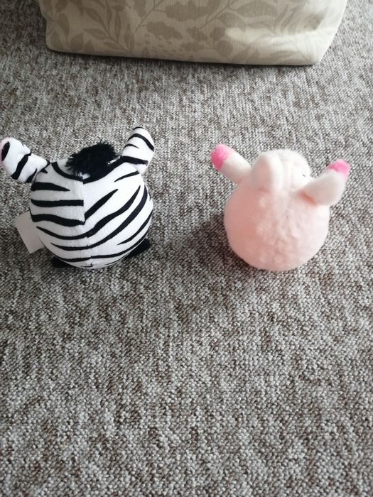 Zestaw pluszowych zabawek dla psa