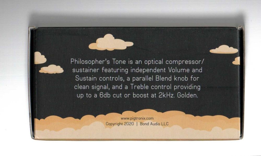 Pedal compressor Pigtronix Philosopher's Tone (Dynacomp - Boss CS-2)