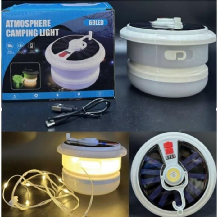 Кемпинговый фонарь аккумулятор + 10м выдвижная лента LED YX669 ліхтар