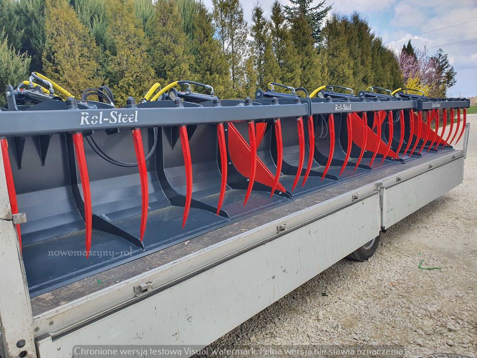 Krokodyl widło szuflo łyżko krokodyl do tura ładowarki ROL-STEEL nowe