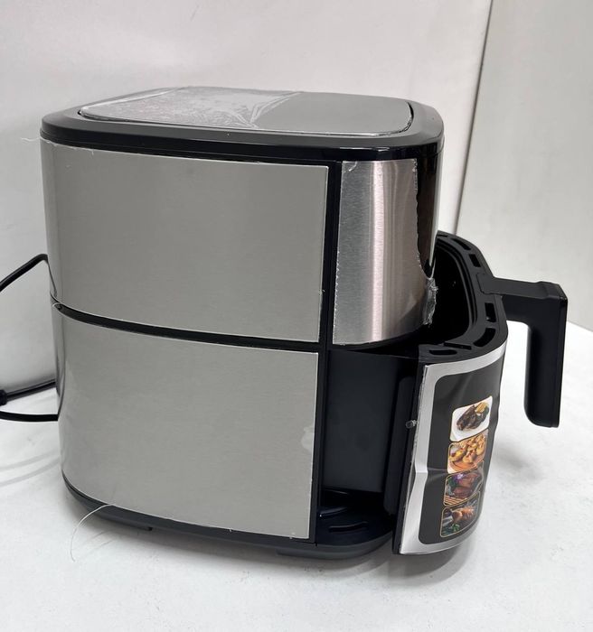 Аэрофритюрница 12л ZP-127 4000Вт на два тени та сенсорним керуванням