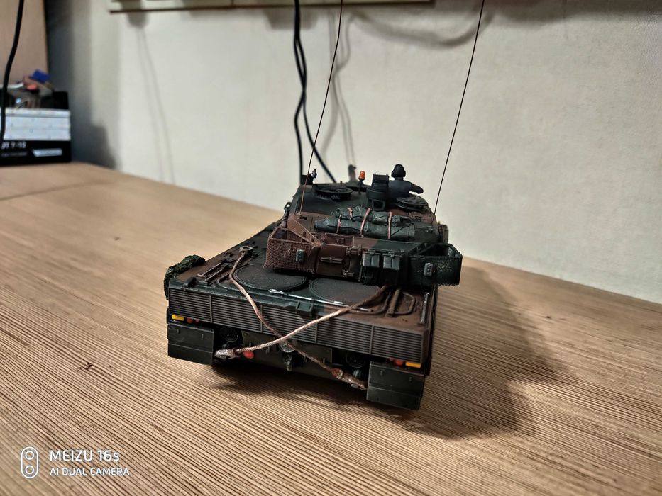 Модель  танку  "Леопард"ЗСУ 1/35 готова