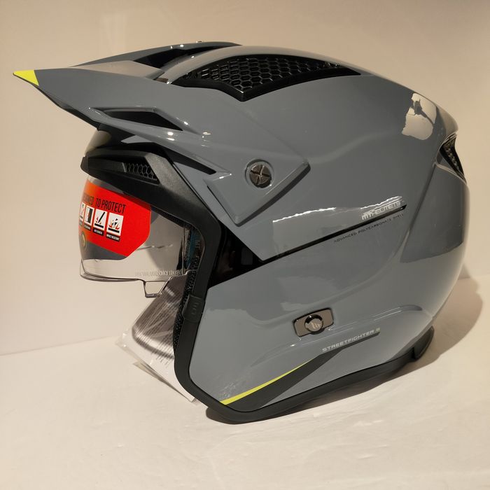 Capacete jet MT StreeTFighter modular mota scooter novo