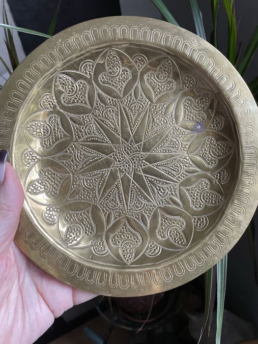 Латунь тарілка вінтаж