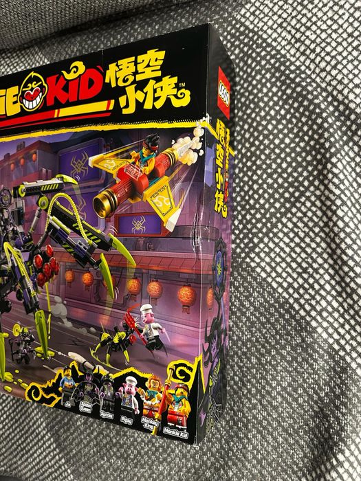 Nowy zestaw LEGO 80022 Monkie Kid Baza arachnoidów Spider Queen