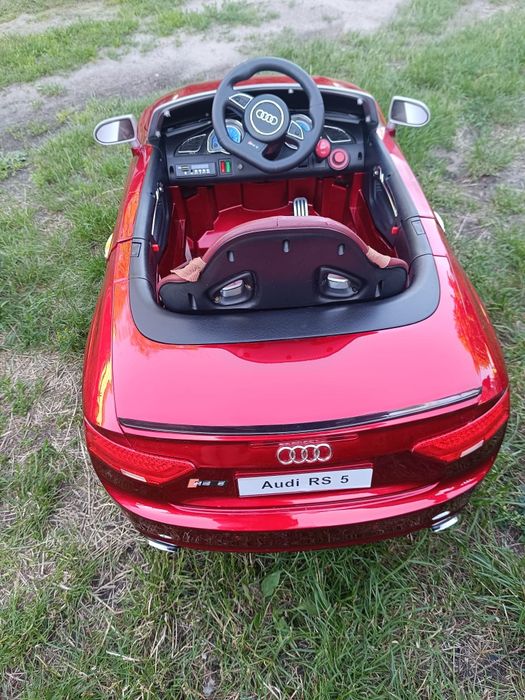Auto na akumulator Audi RS 5 + PILOT DLA RODZICA | Nowy akumulator