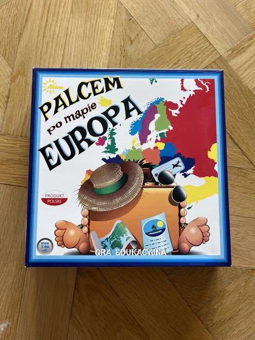 palcem po mapie europa