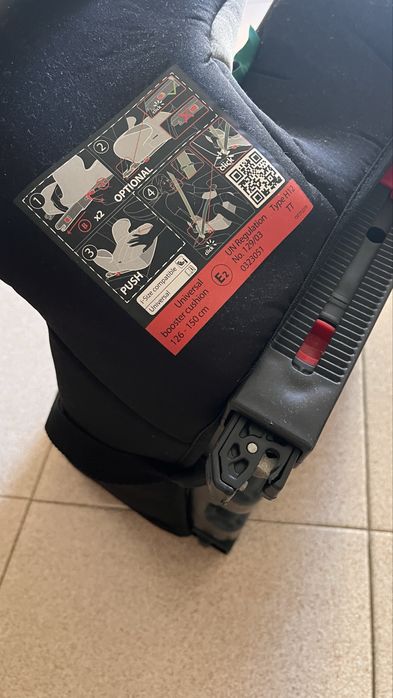 Cadeira criança com ISOFIX