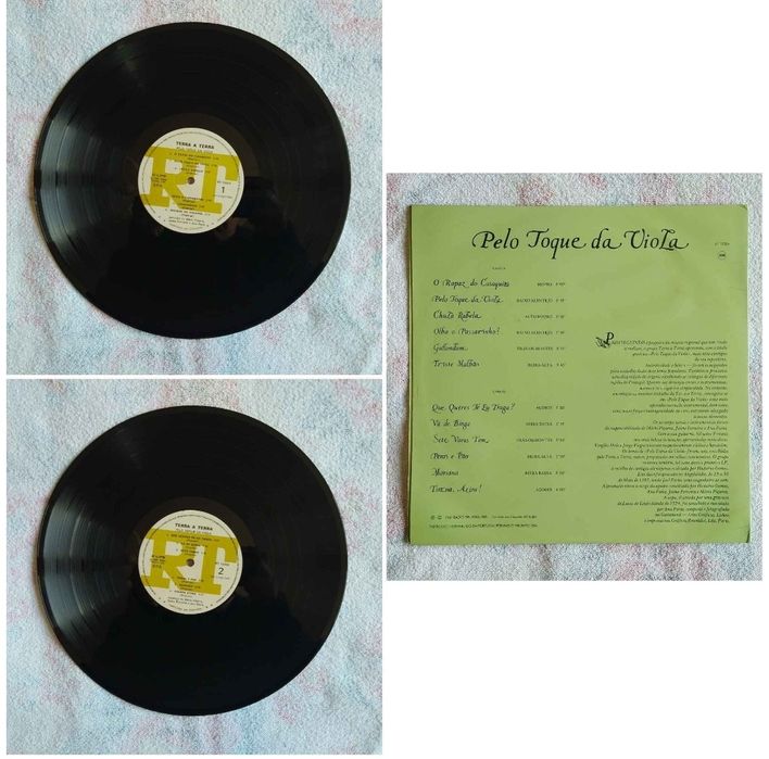 Terra a Terra LP Vinil Cassete Folk Portuguesa