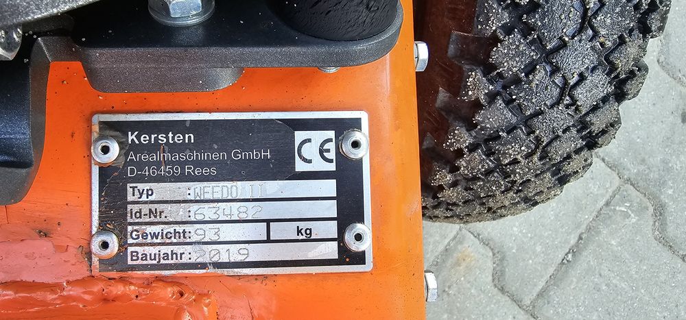 Odchwaszczarka Kersten Weedo II zamiatarka