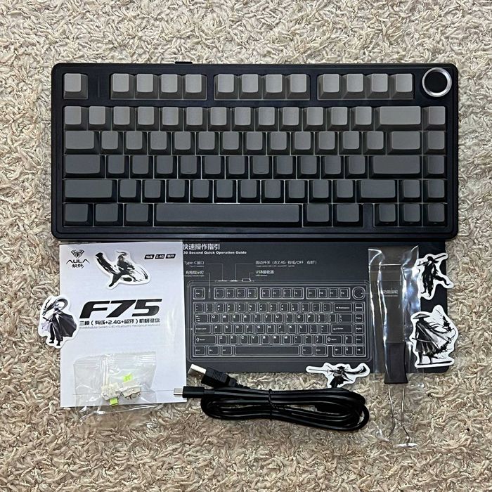 AULA F75 - НОВА Безпровідна Клавіатруа