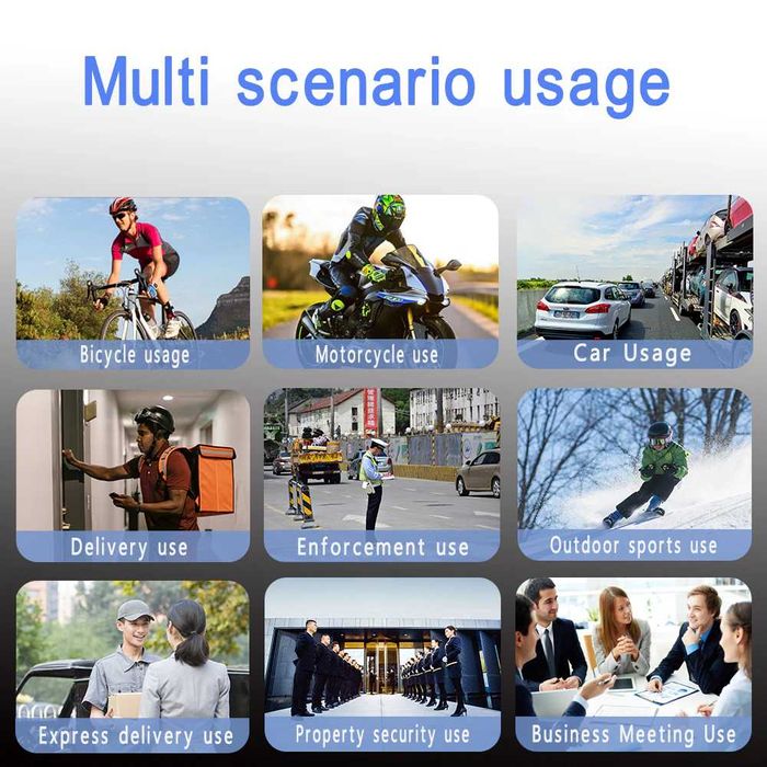 Нагрудна, Боді камера 1080PHD, Магнітна камера, Відеозйомка,Реєстратор