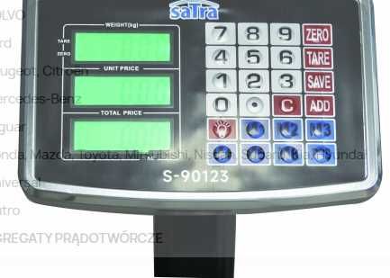 Balança digital de plataforma com LED, 300 kg - Dobrável REF: S-90123