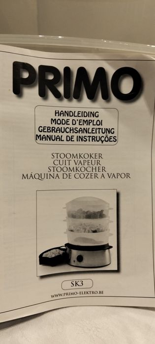 Maquina de cozer a vapor PRIMO