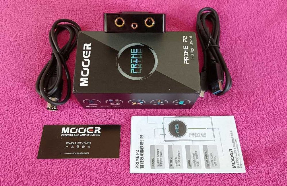 Процесор Valeton GP-50 / MOOER PRIME P2 / Harley Benton Mini 74см