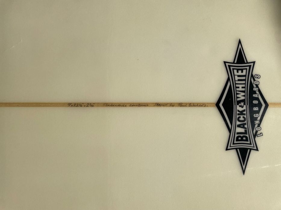 9’2 Performance Longboard by legendary shaper Paul Waters