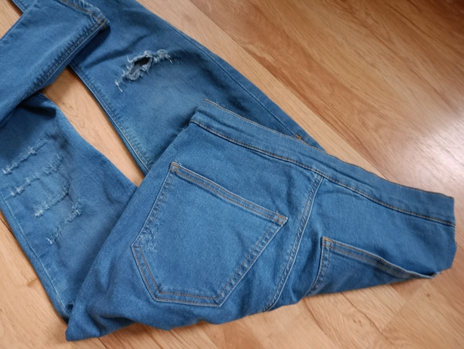 Jeansy rurki topshop Moto L