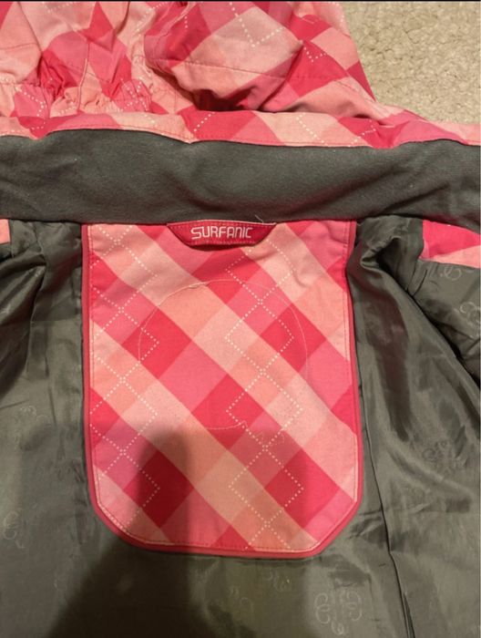 Kurtka narciarska różowa