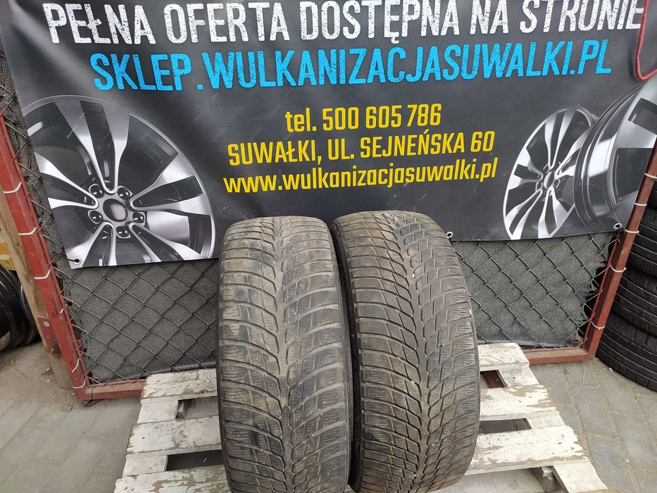 2x używane opony zimowe 235/40 R18 Bridgestone Gwarancja montaż