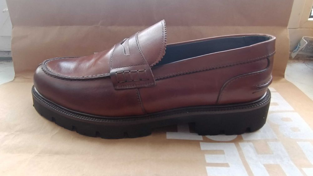 Нові Преміальні туфлі лофери EXTON.Made in Italy Р 42.27.5. см